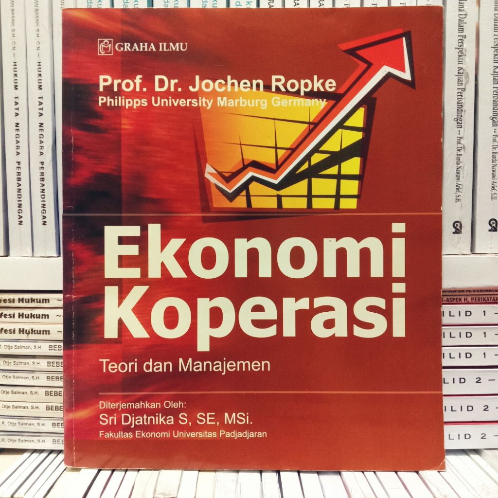 Buku original Ekonomi Koperasi Teori dan Manajemen grh