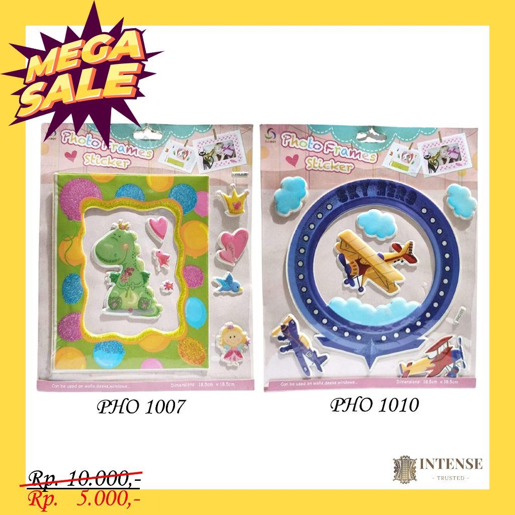 

STIKER BINGKAI FOTO FRAME GLITTER (6946992710180)