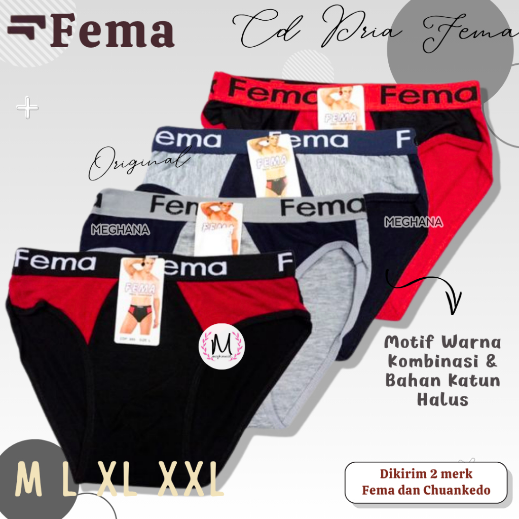Celana Dalam Pria  Chuan Keao /CD Fema