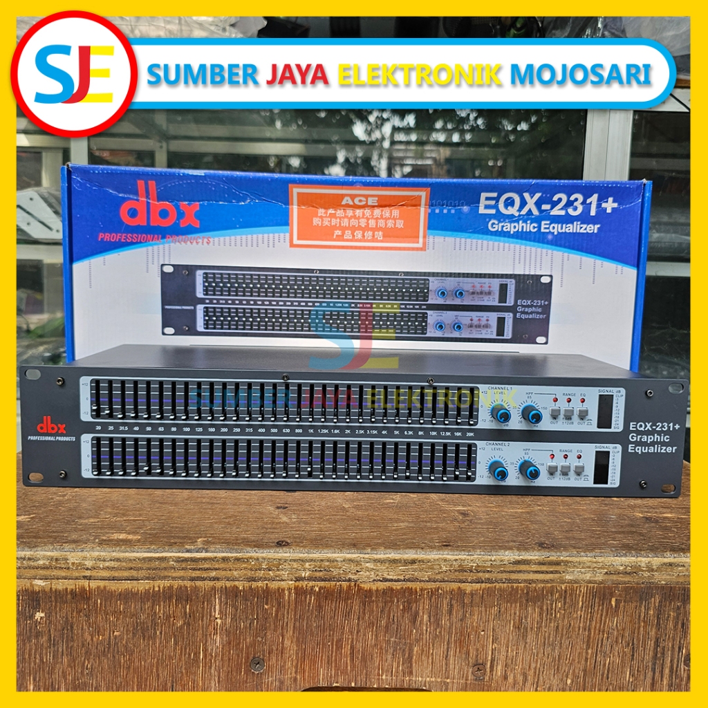 Equalizer DBX 231+ / Equalizer DBX 231+ Subwoofer