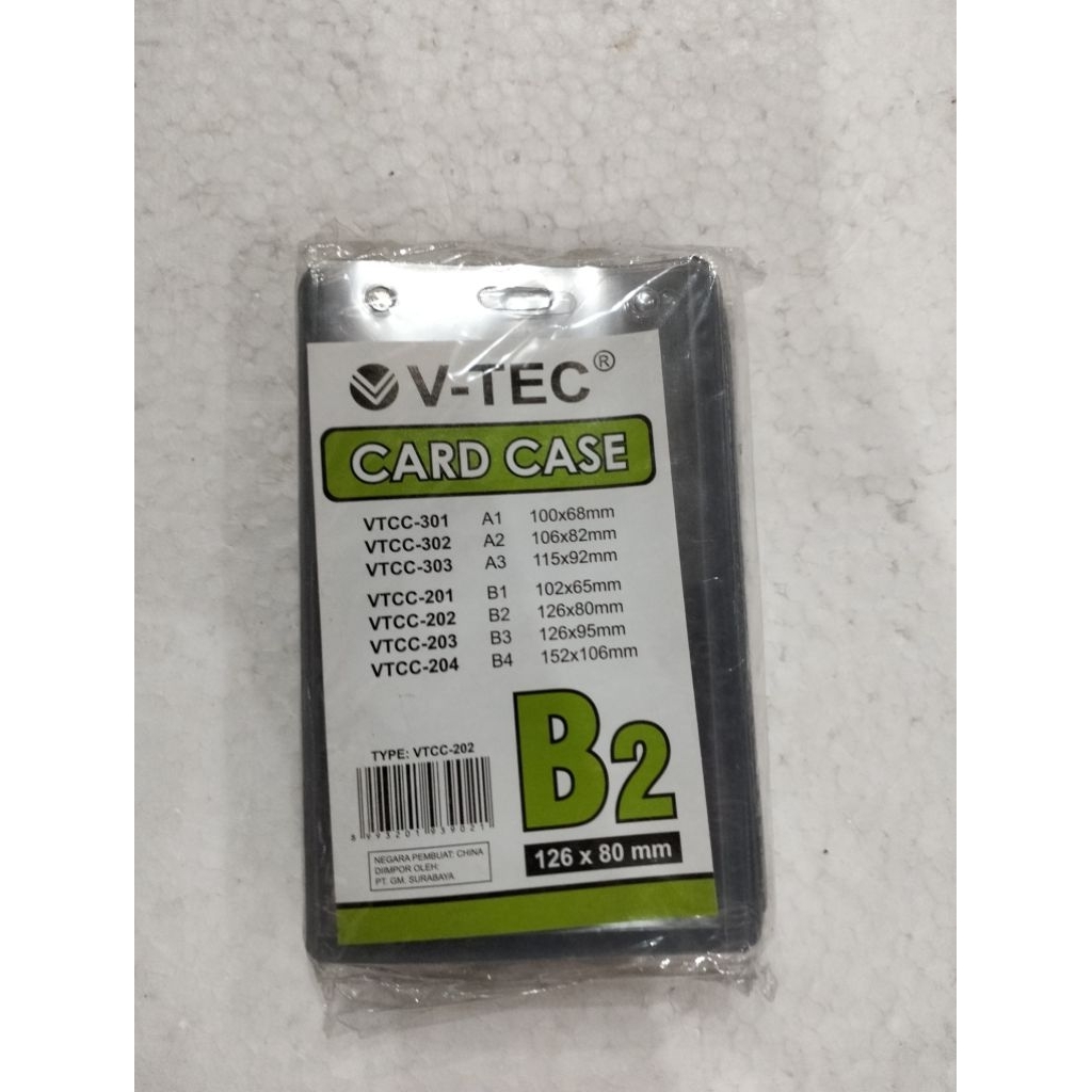 

CASE CARD VTCC 202 Merk VTEC PLASTIK ID CARD