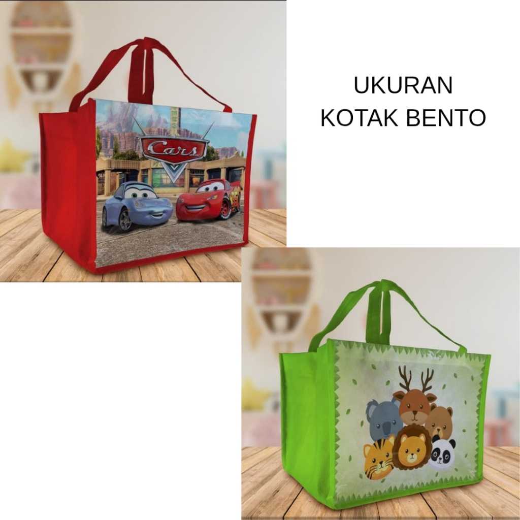 

Tas Souvenir Anak Ulang Tahun / Tas Kado / Goodie Bag Ulang Tahun Anak 21X27X18 CM (1 Pcs) - Kota Manado