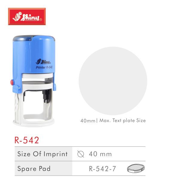 

Stempel Shiny R-542 Custom Huruf/otomatis self ink
