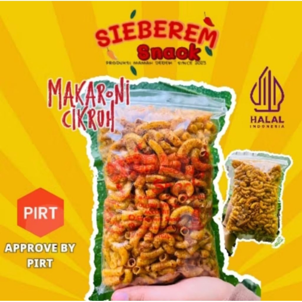 

250GR MAKARONI CIKRUH SIEBEREM – OLEH-OLEH KHAS TASIKMALAYA