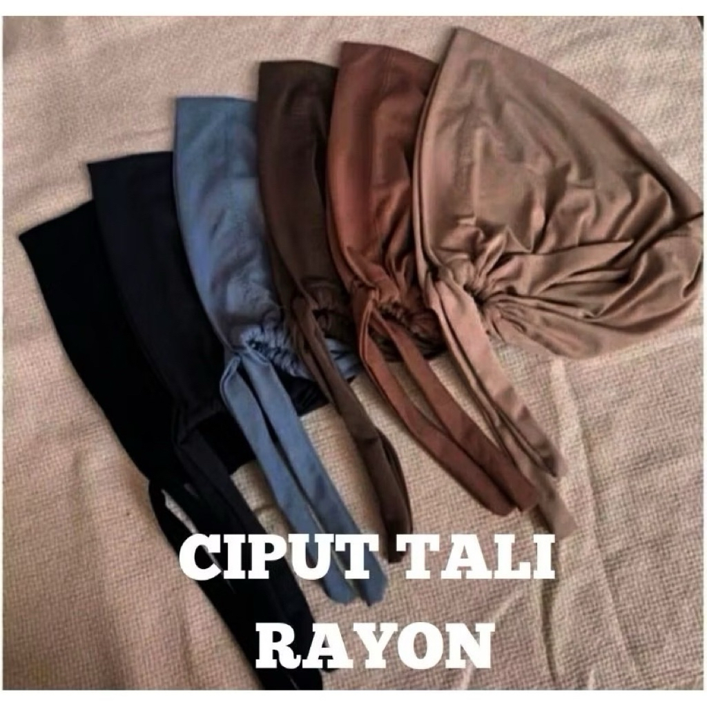 Ciput Hijab Inner Turki Tali belakang