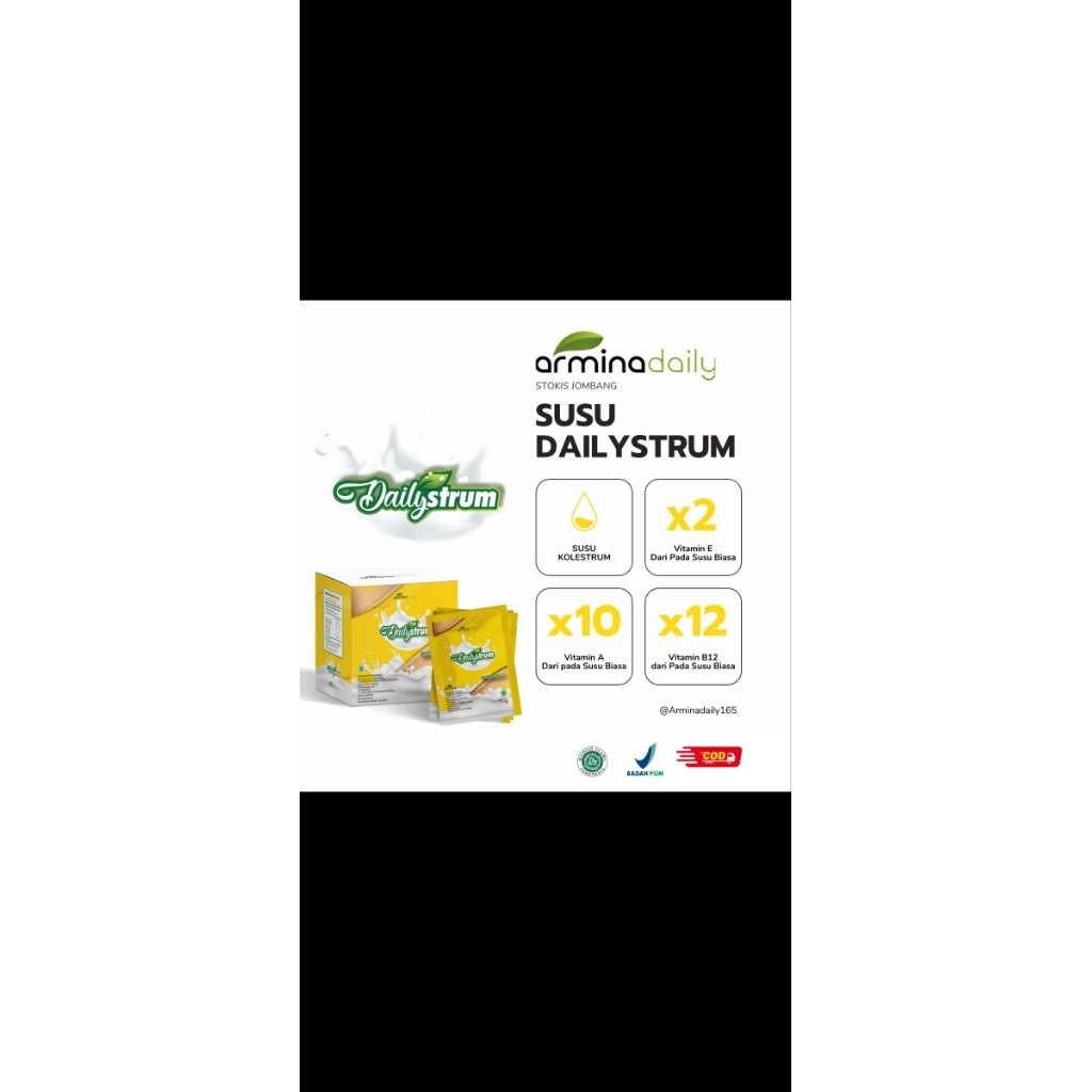 

susu dailystrum by armina 1 saset