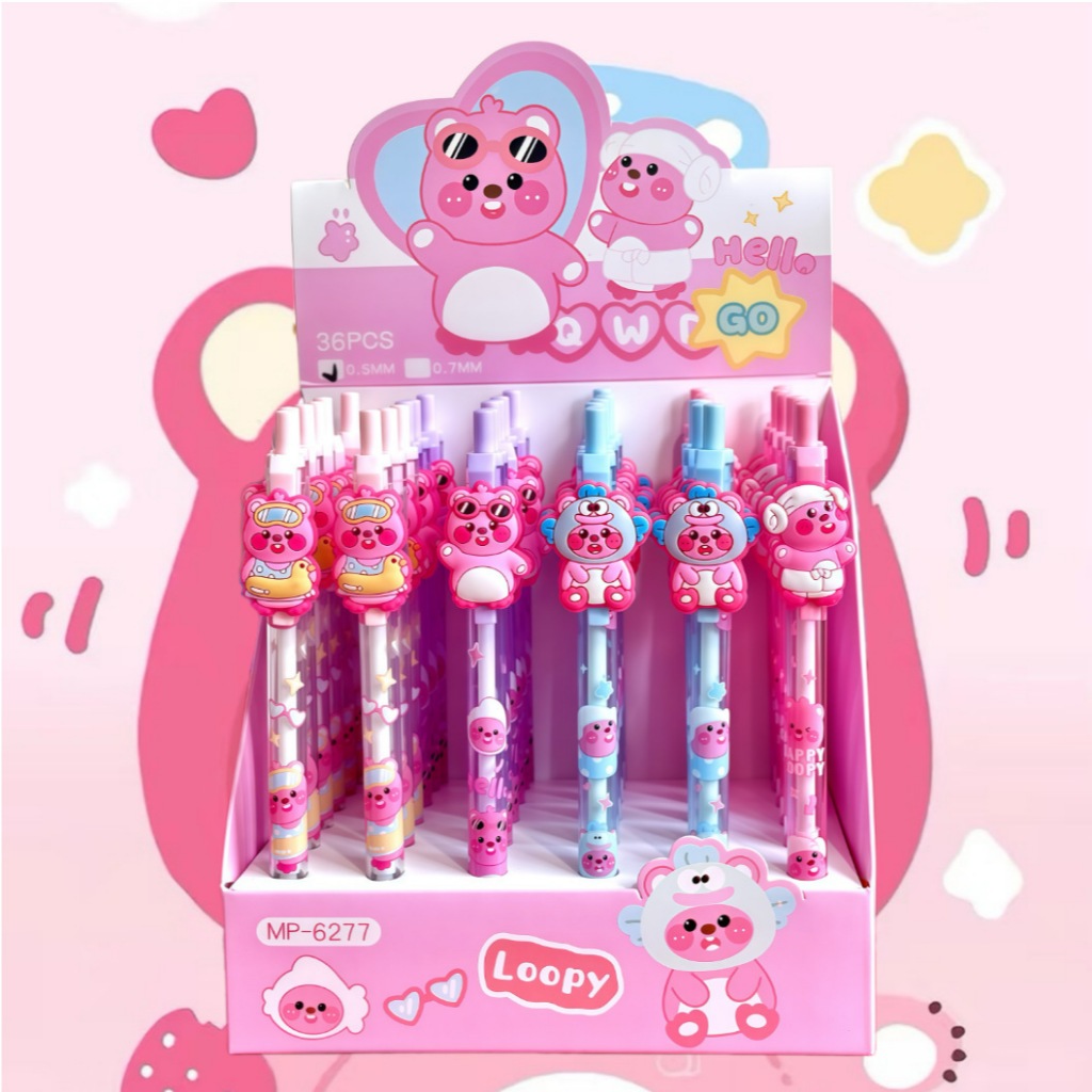 

Pensil Mekanik Capybara Pensil Mekanik Stitch Pensil Mekanik Loopy Pororo Pensil Cetek