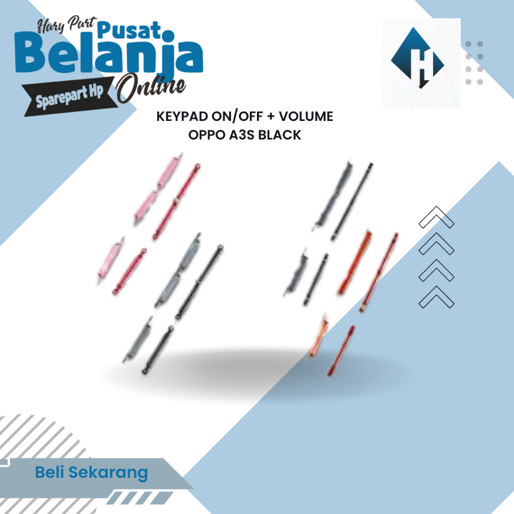 KEYPAD ON/OFF + VOLUME OPPO A3S / TOMBOL LUAR + VOLUME OPPO A3S