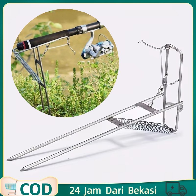 Holder Joran Pancing Otomatis Holder Joran Pancing Cagak Pancing Penyangga Joran Pancing