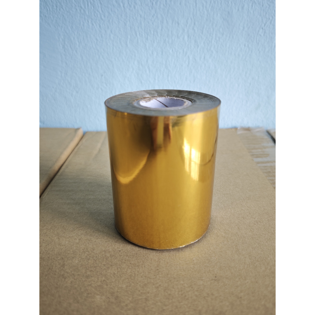 Sample Hot Stamping Foil Poly Gold Silver Red Cooper Hologram