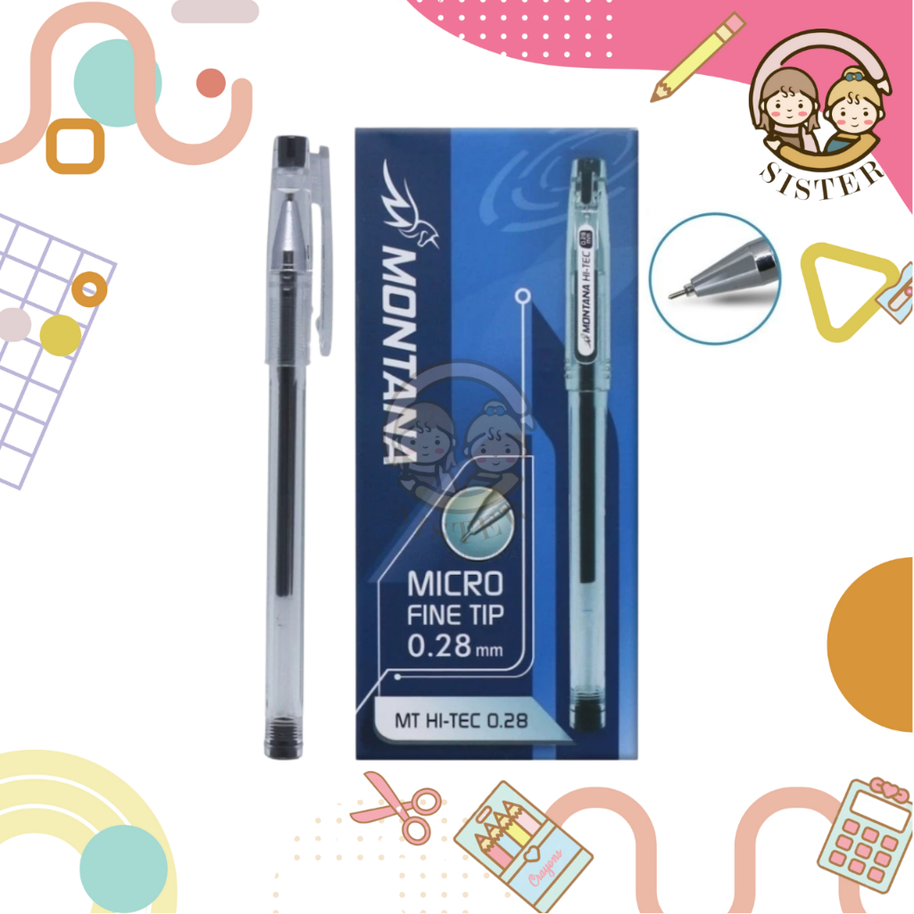 

Pulpen Hitec / Hitech / Pulpen Gel Pen / Bolpoin Hitech Montana