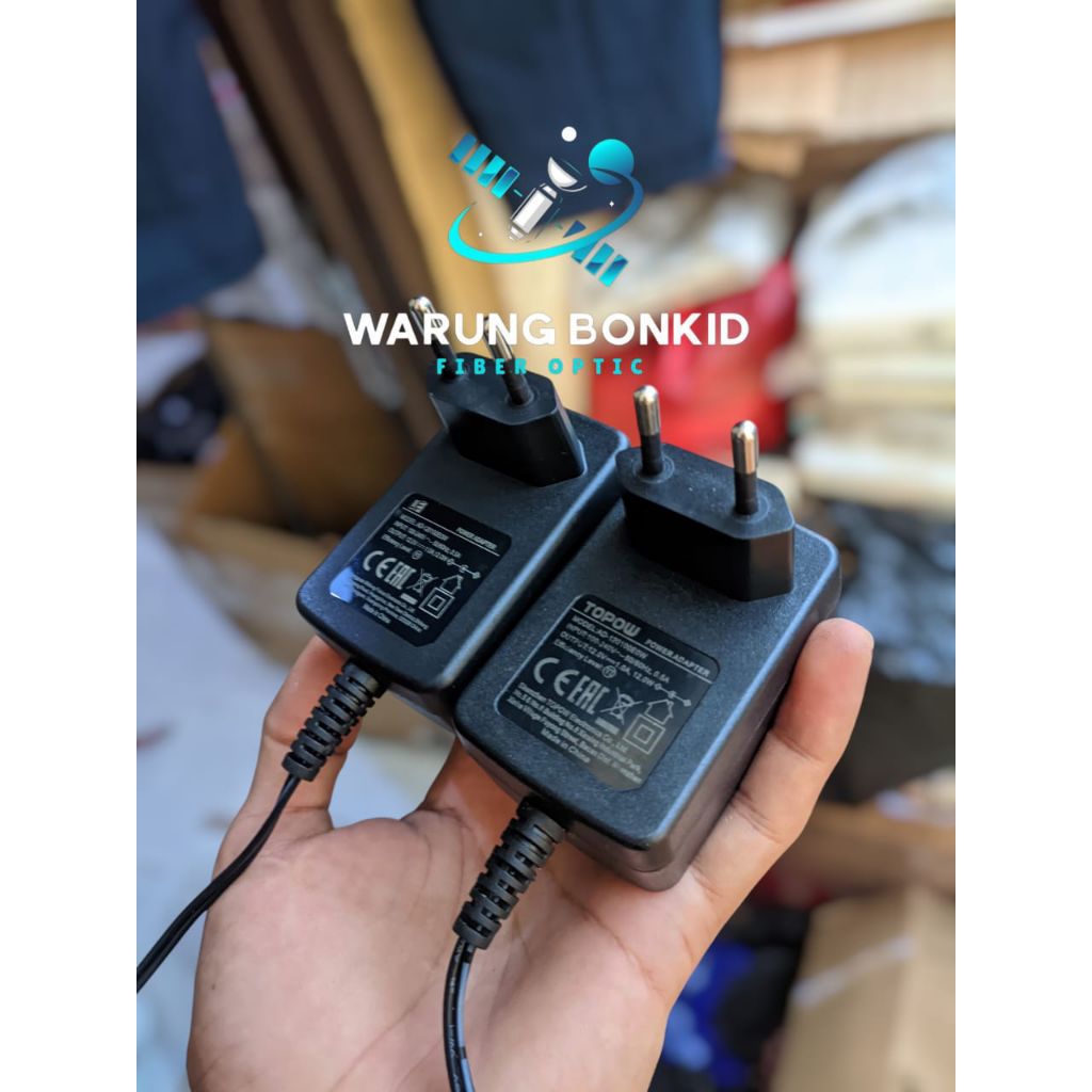 ADAPTOR 12V 1A ADAPTOR  ORI TOPOW HUAWEI