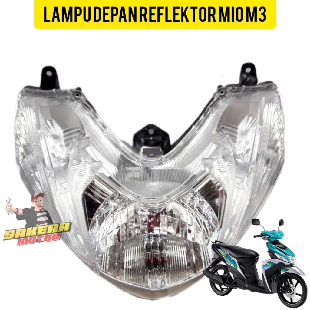 REFLEKTOR MIO M3/LAMPU DEPAN MIO M3 REFLEKTOR MIO M3 Z