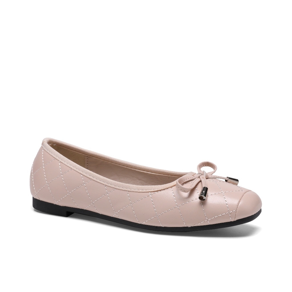 Pvn Flat Shoes Collections Yena Hitam Wanita Balet Women Shoes 031 Terlaris