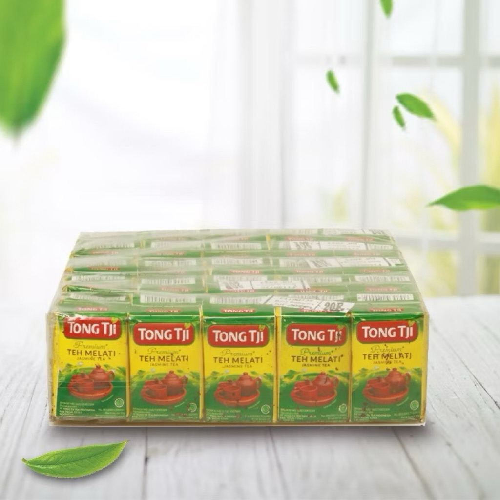 

Tong Tji Premium Jasmine Tea 9gr / Teh Seduh Per Bal isi 10 Slop