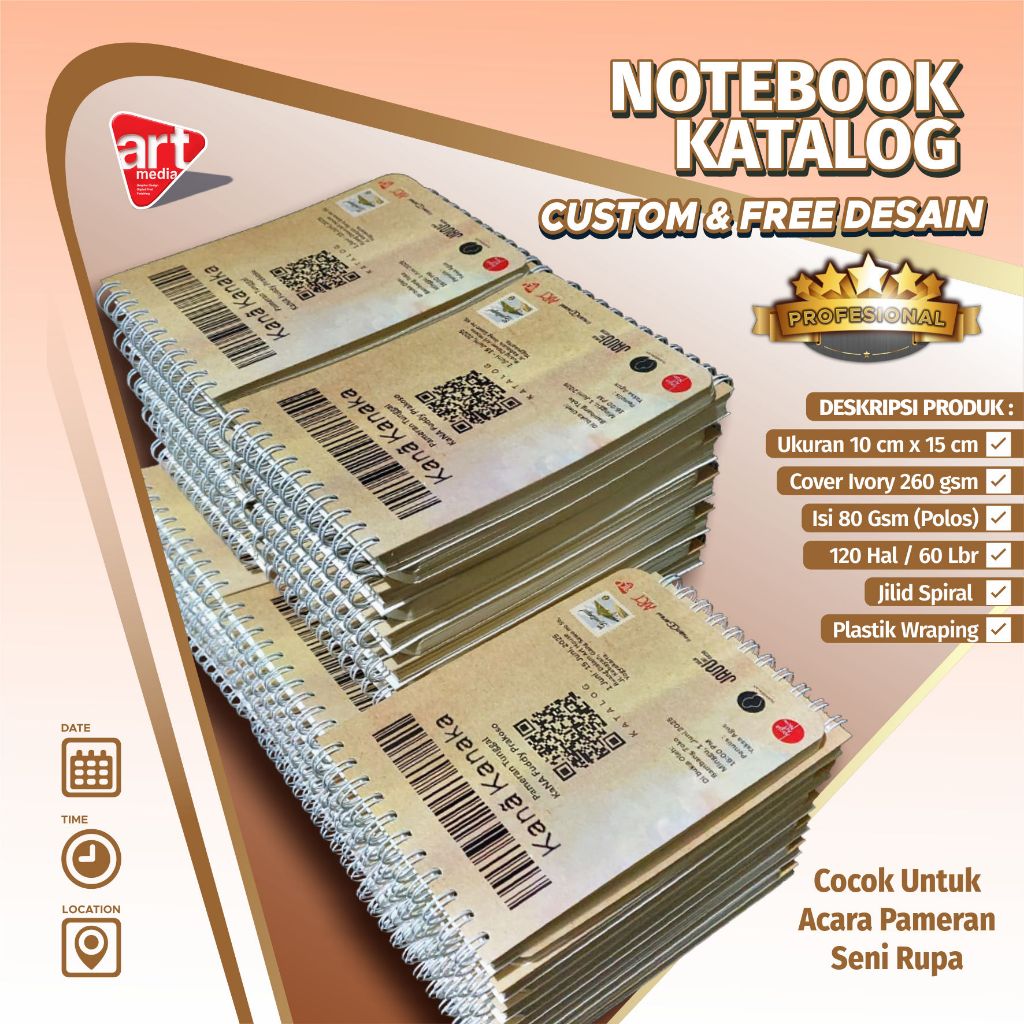 

ARTMEDIA_NOTEBOOK CATALOG A6_CATALOG EXHIBITION_NOTEBOOK CATALOG EXHIBITION CUSTOM & FREE DESAIN_CUSTOM NOTES CATALOG A6_CATALOG EXHIBITION SENI RUPA