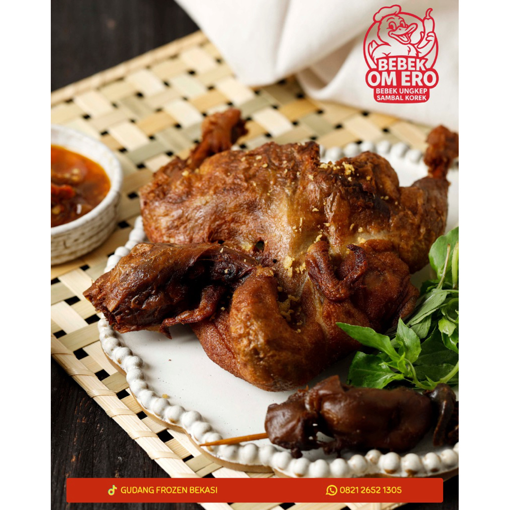 

BEBEK UNGKEP BEBEK BEREMPAH ENAK RENYAH GURIH OM ERO