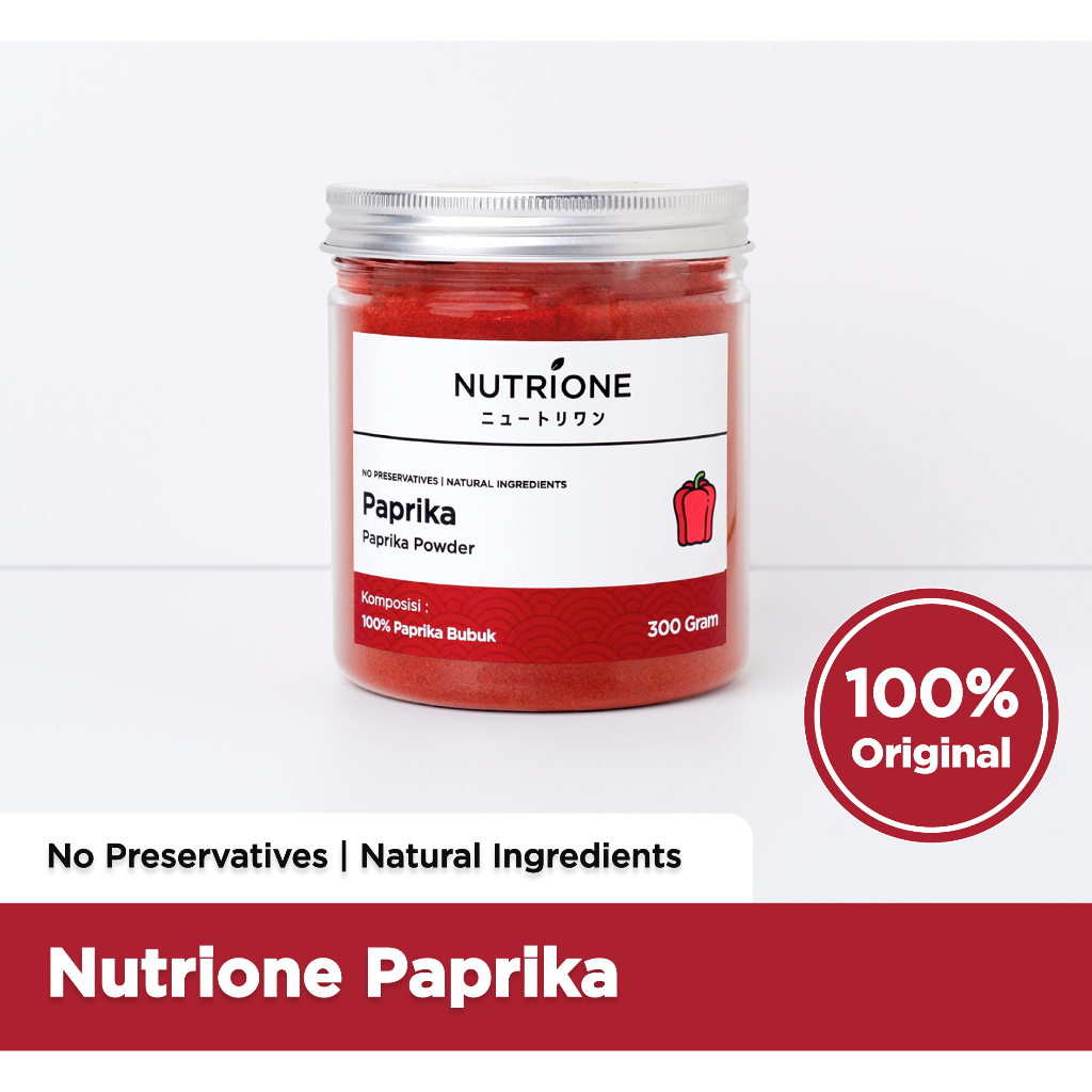 

Paprika Bubuk / Paprika Powder Premium Nutrione