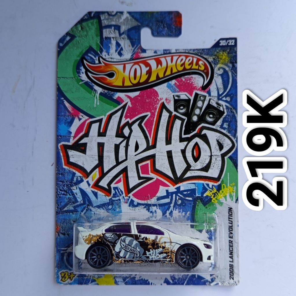 Hot Wheels Jukeboox Hip Hop 2008 Mitsubishi Lancer Evolution X Evo 10