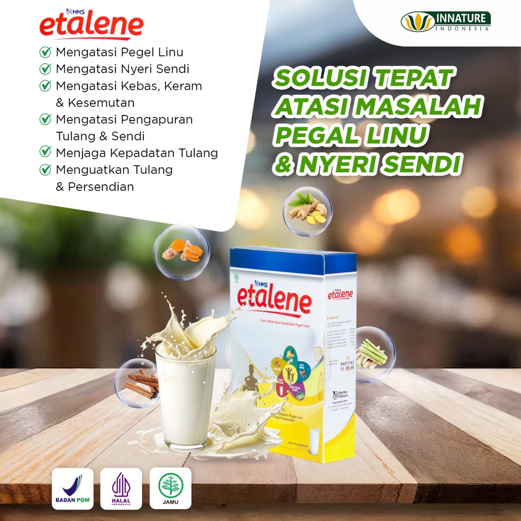 

Distributor Etalene Bpom Susu Nyeri Sendi Dan Asam Urat|kesemuatan Kebas Original 100% bukan etawalin etawaku