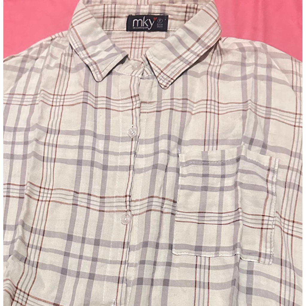 PRELOVED KEMEJA MKY CLOTHING