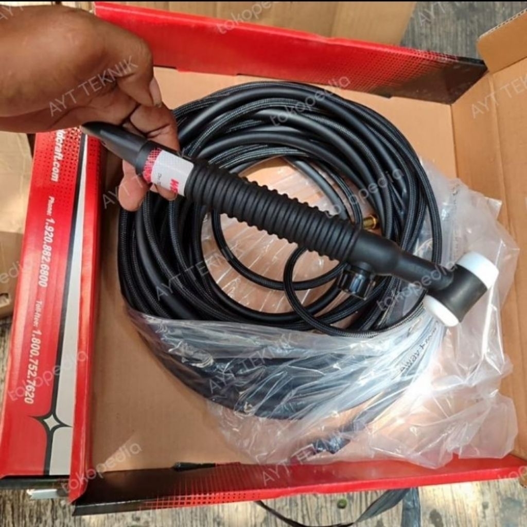 TigTorch &WELDCRAFT Wp-17V-25-2 USA Stanglas argon wp 17 weldcraft