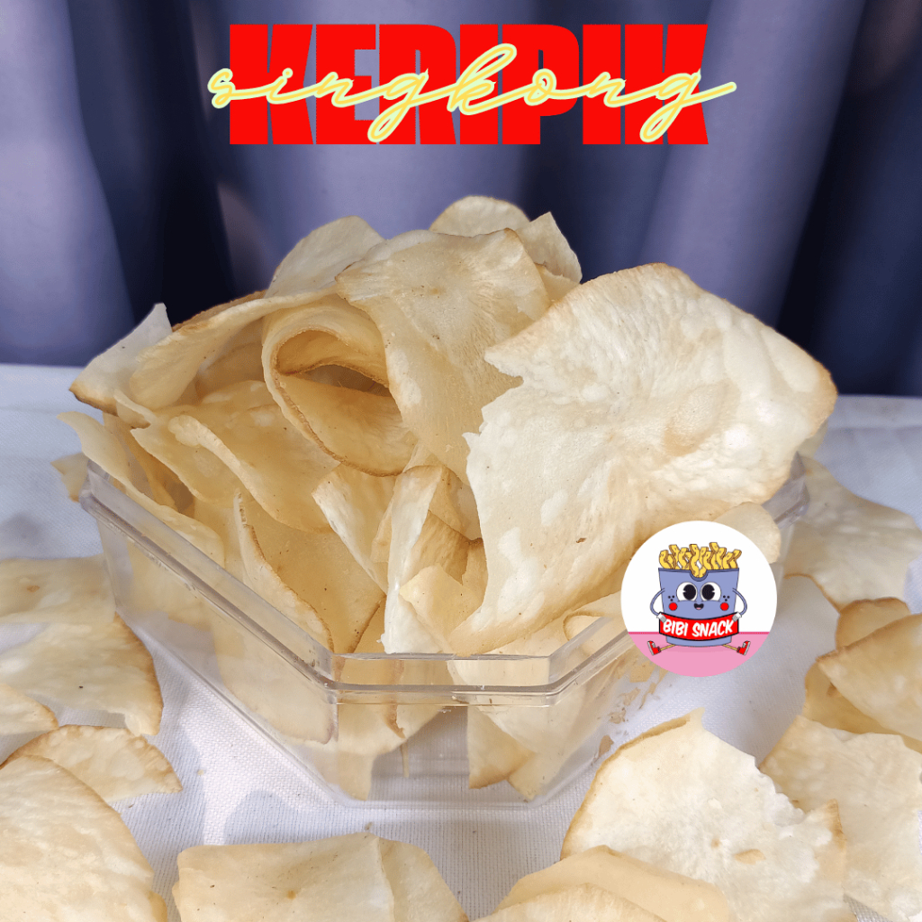 

Bibi Snack - Keripik Singkong Asin Gurih Original 500gr