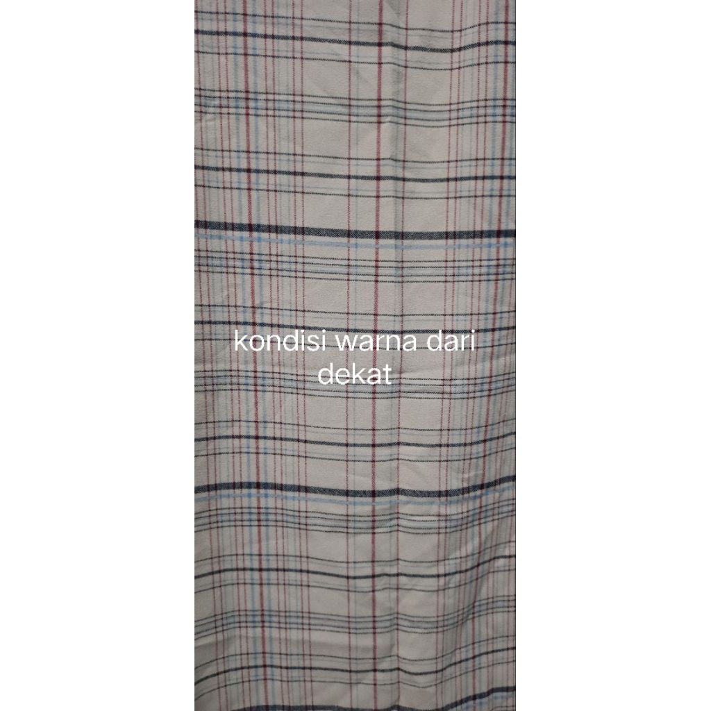 Blouse Tartan Preloved