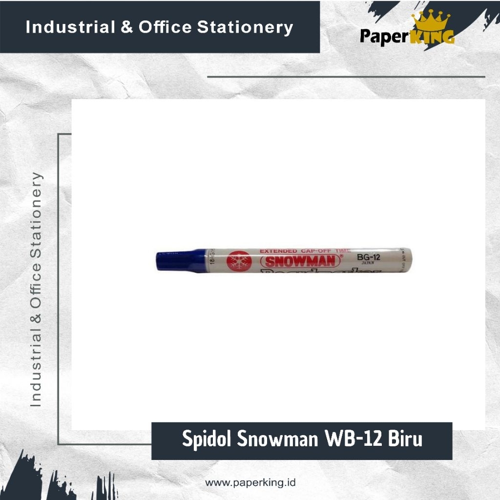 

Spidol Snowman WB-12