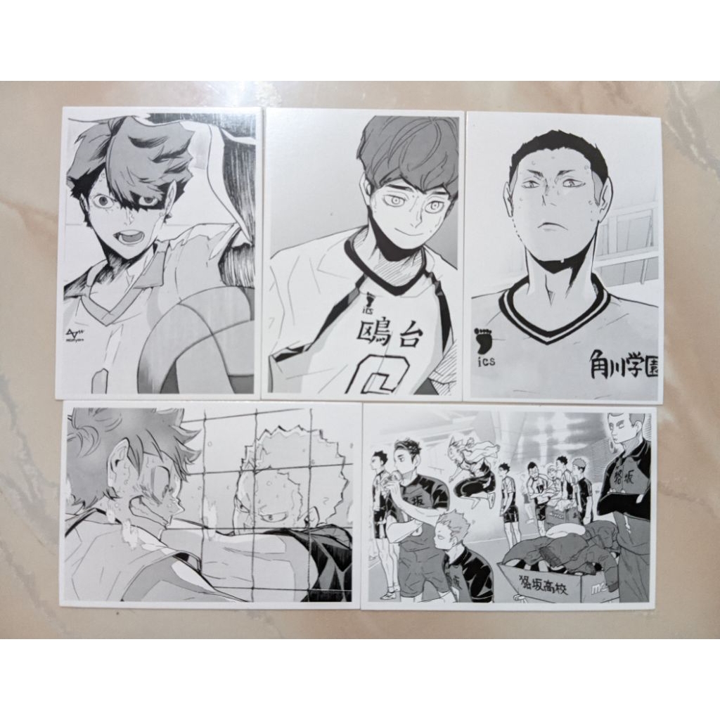 (BOOKED) Photocard Chronicle Haikyuu Oikawa SET