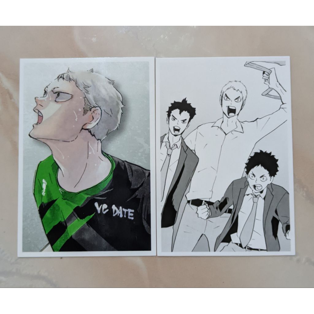(BOOKED) Haikyuu Snapcard + Photocard Chronicle SET