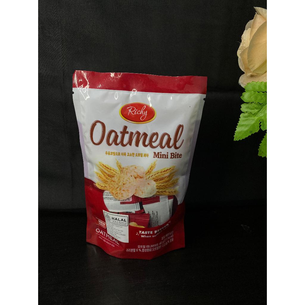 

Richy OatMeal / Oat Meal / Mini Bite / Sereal / Cereal / Snack / Import Vietnam Naraya Pouch 40g