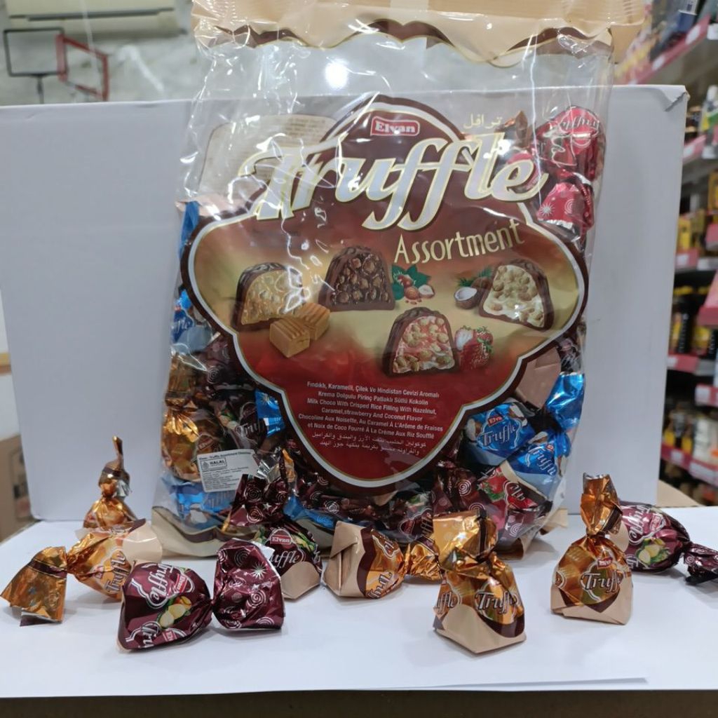 

Coklat Truffle 1kg Mix Cokelat Turki-Arab Mix, coklat truffle