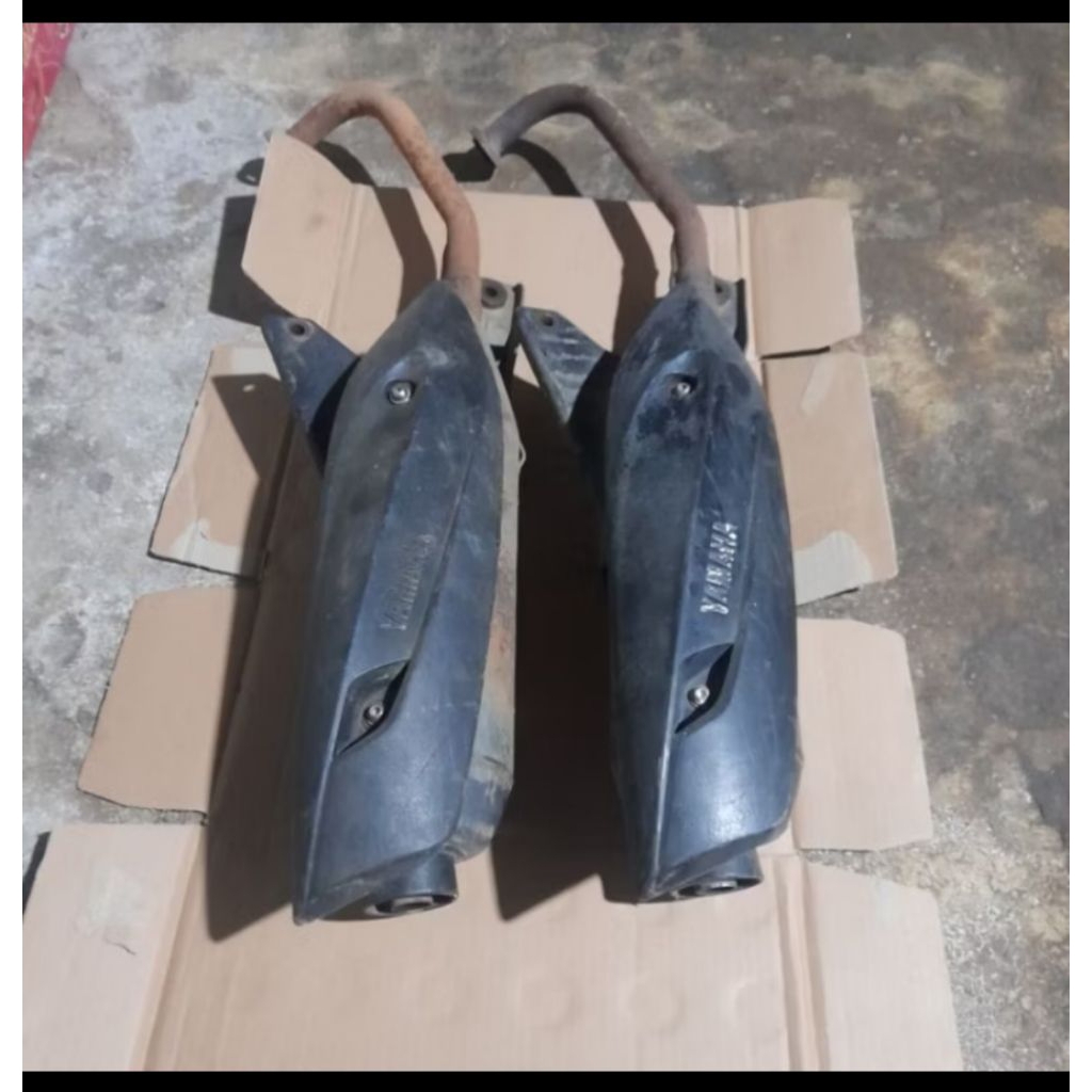 knalpot standar Yamaha Mio j soul GT 115 Fino 115 second original