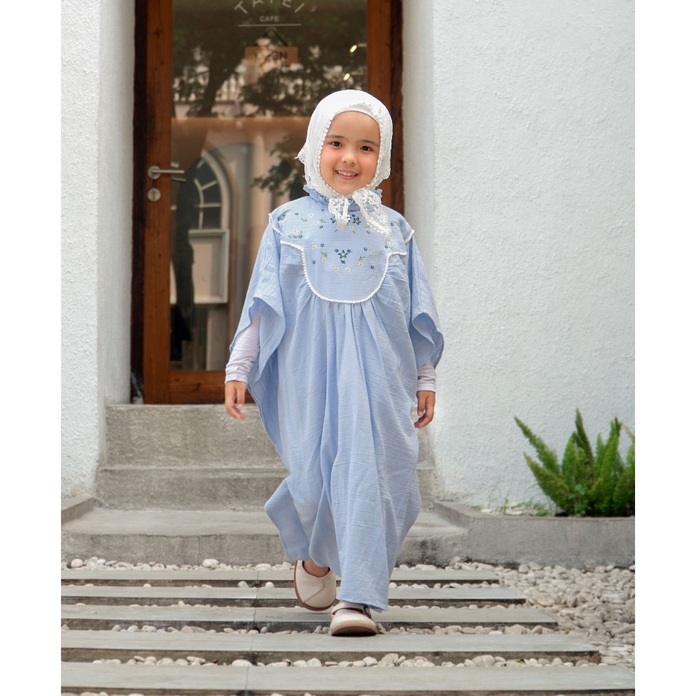 KODE Y94Q UZMA KAFTAN  Hunny Bunny  Kaftan Anak  Baju Lebaran Anak  Gamis Anak Muslim