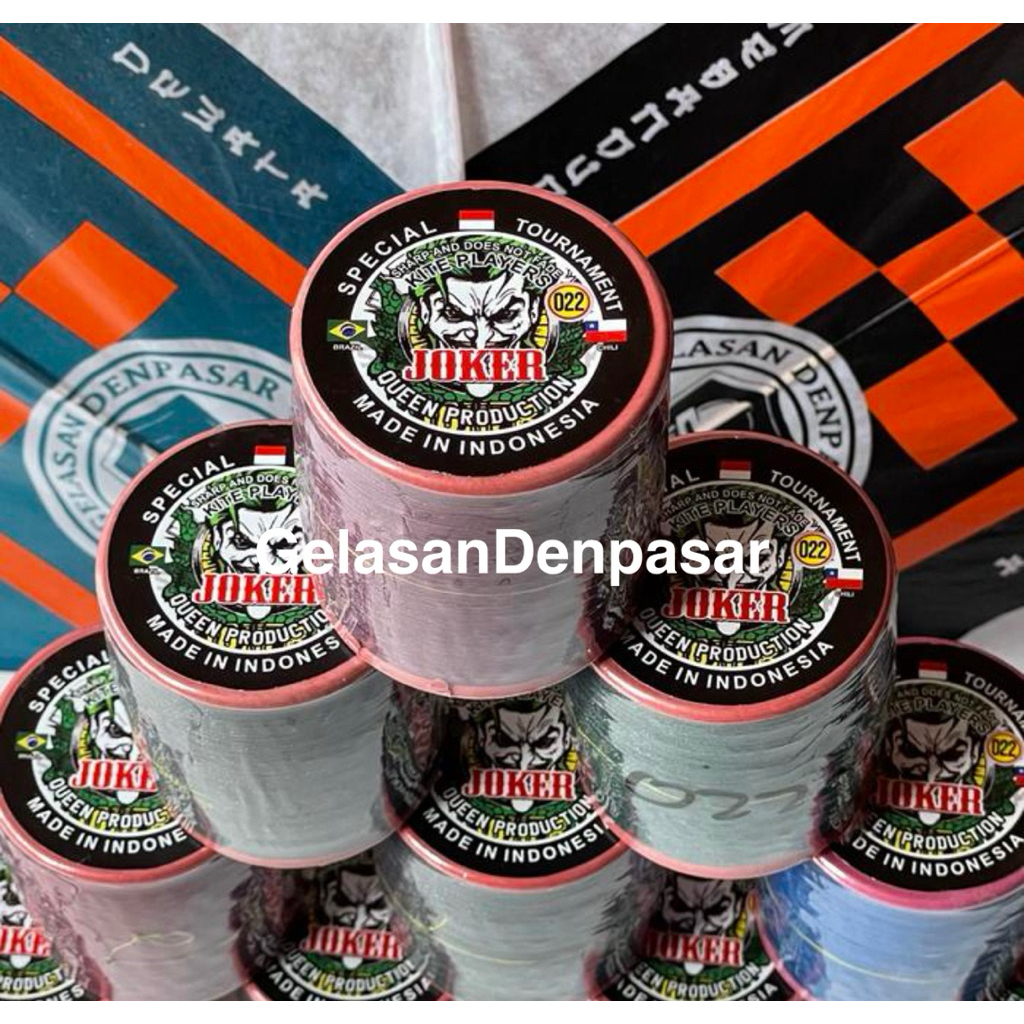GELASAN SENAR TALI BENANG LAYANGAN JOKER
