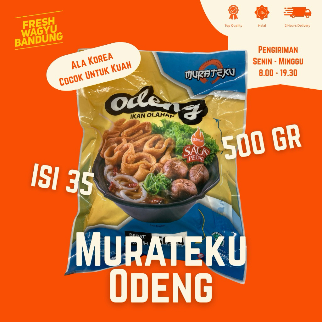 

MURATEKU ODENG Korean Fish Cake Oden Eomuk Shabu Suki Steamboat Kuah
