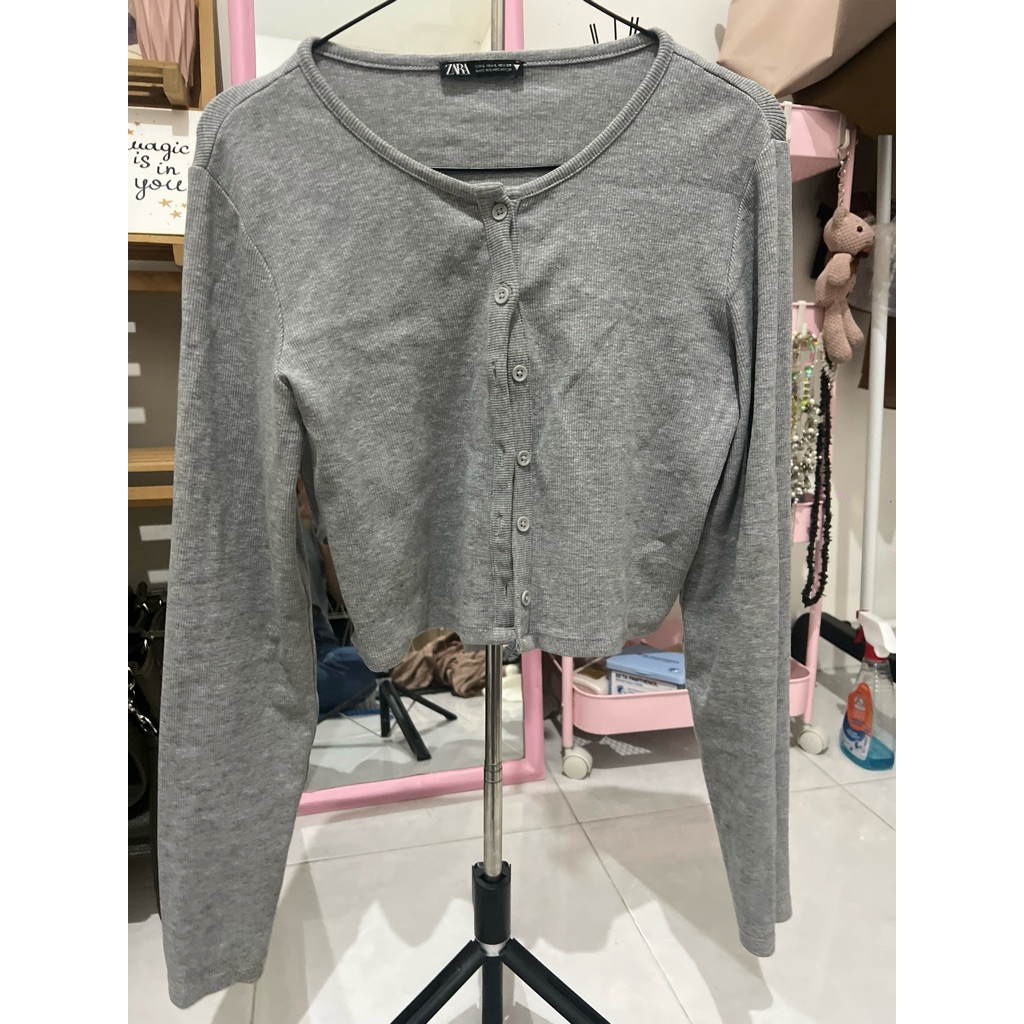 preloved zara cardigan