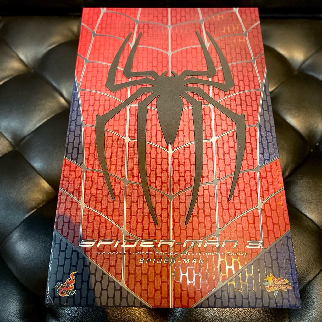 HOT TOYS SPIDERMAN 3 TOBEY MAGUIRE VER. LIMITED EDITION FULL SET RARE