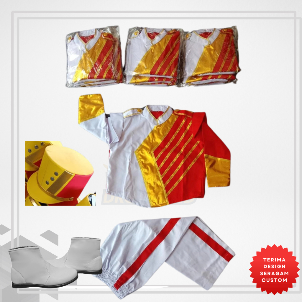 Seragam Drumband / Marching Band  - Kostum Drumband - Custom Seragam Drumband