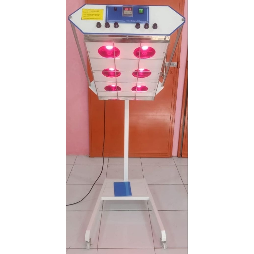 Lampu Terapi Fisioterapi InfraRed 6 Bohlamp