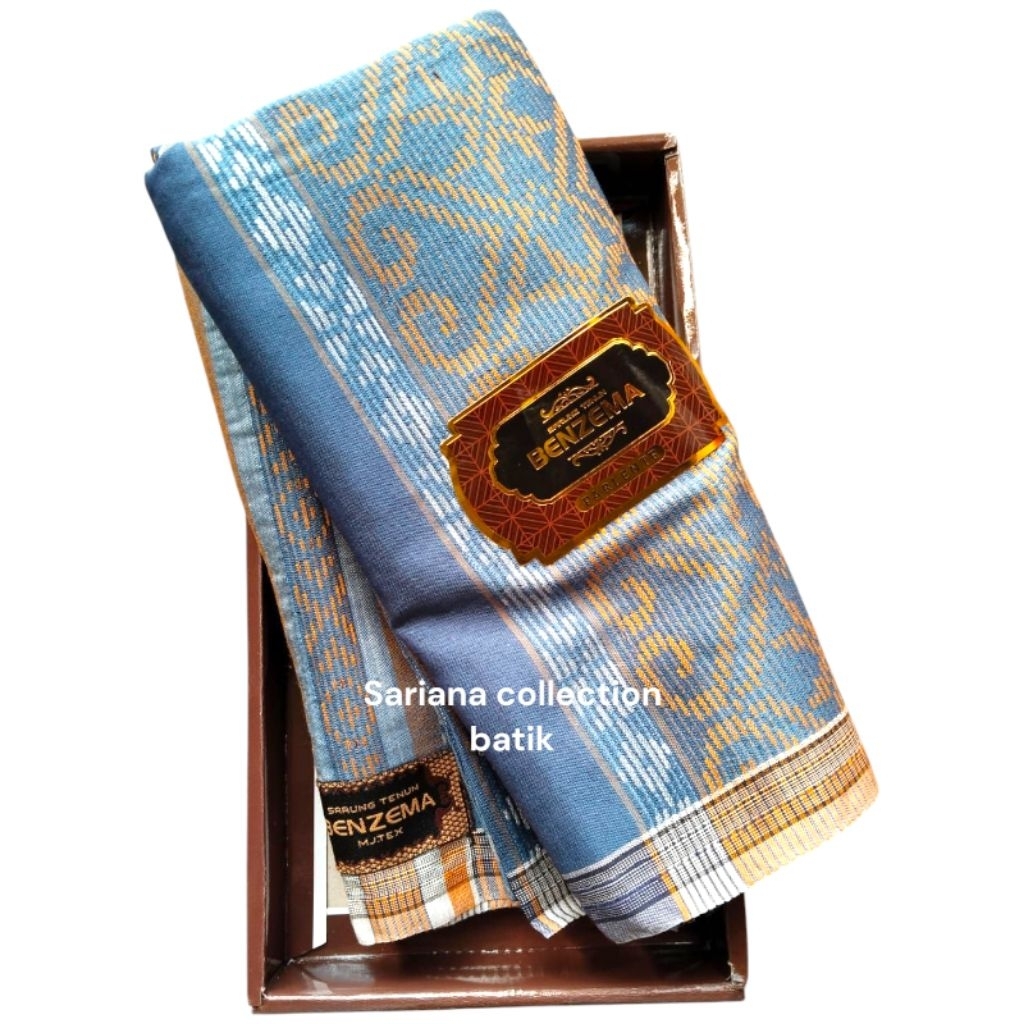 Sarung Tenun Pria Cap Benzema Parlente Clasico All Size