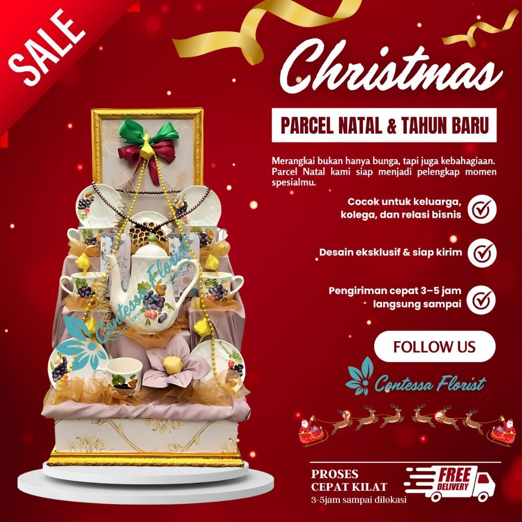 

Parcel Natal dan Tahun Baru Terbaik 2025 | Hadiah Spesial untuk Keluarga & Teman