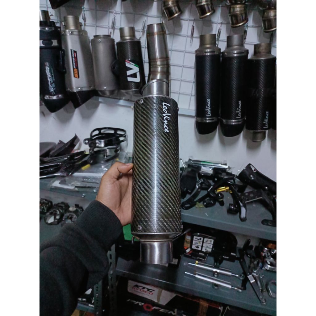 LeoVince GP Corsa inlet 54 original Italia