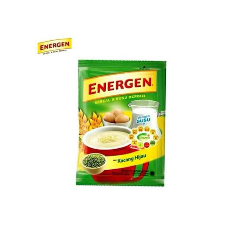 

ENERGEN KACANG HIJAU 30G (10 PCS /1 Renteng)