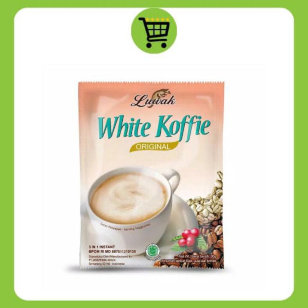 

•DailyMart• [BUNDLE 3] Kopi Luwak White Koffie Original Renceng Isi 10 Sachet