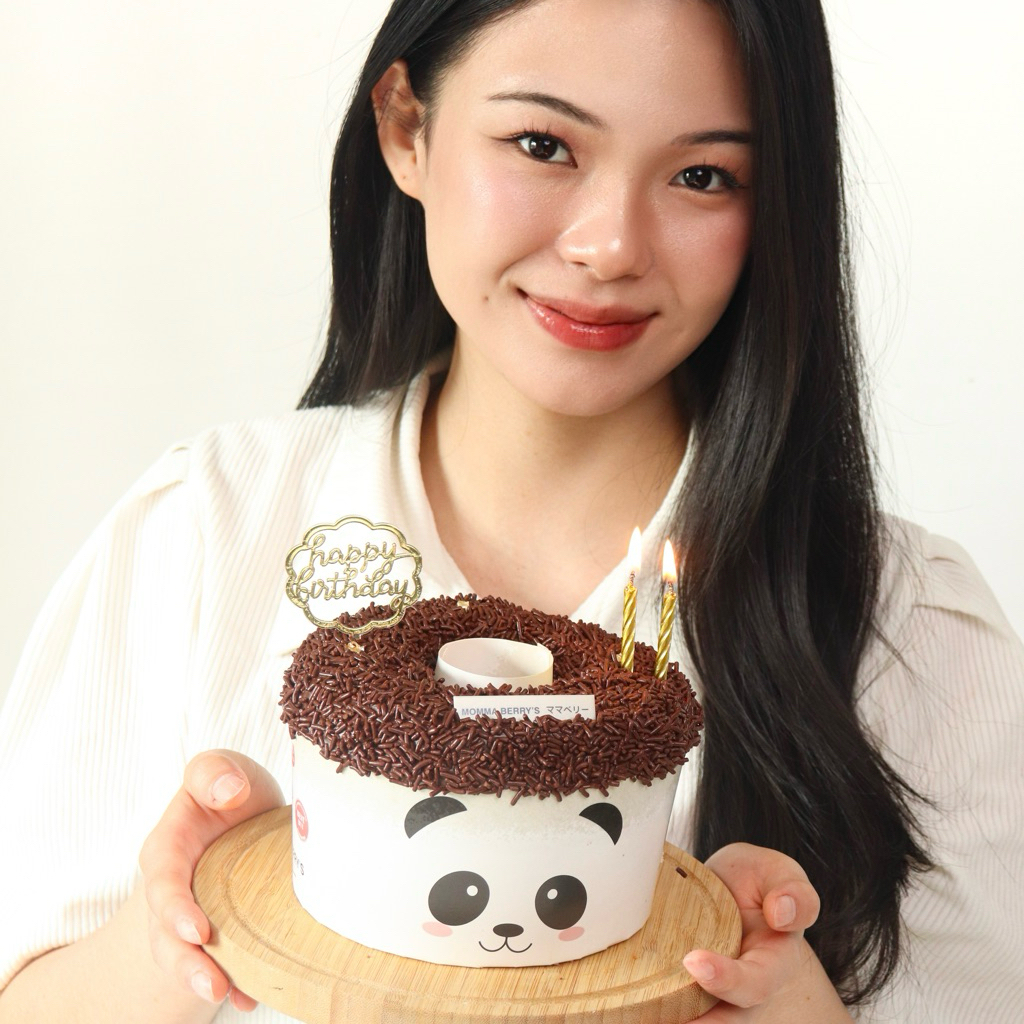 

[NEW] PREMIUM MARBLE CHIFFON CAKE / birthday cake kue ulang tahun