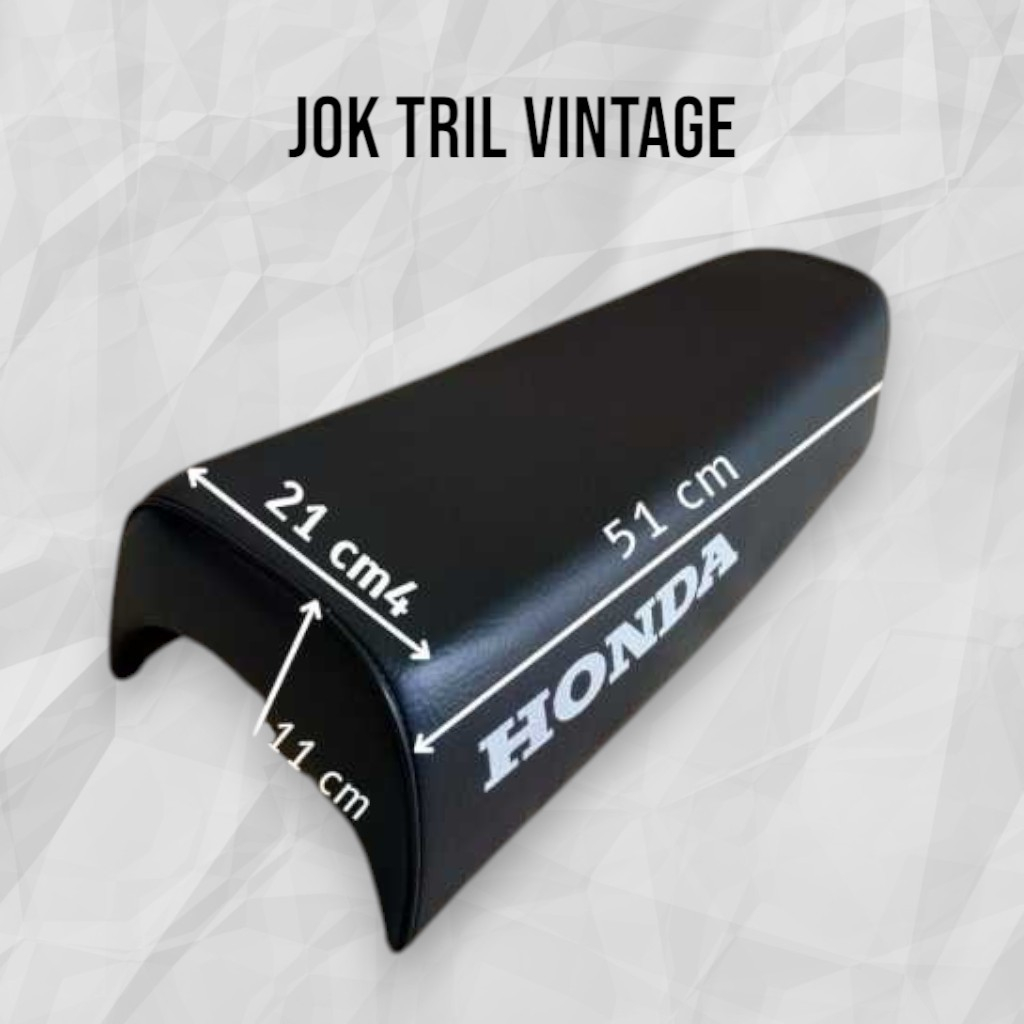 Jok Tril Vintage DT HONDA XL Custom