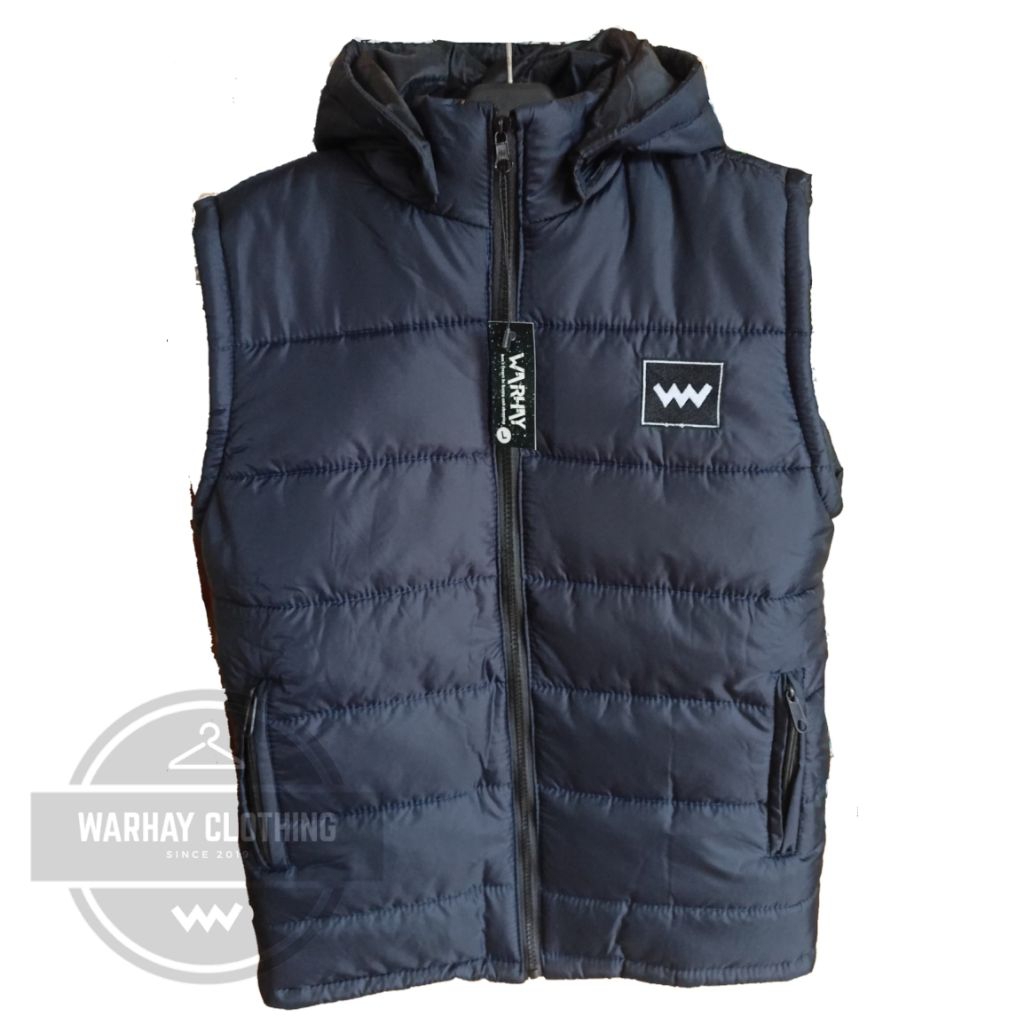 rompi vest motor pria wanita rompi polos