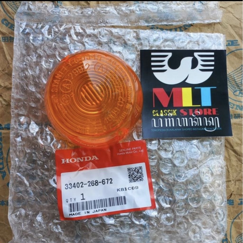 mika lampu sen sein honda cb twin cb 125 200 250 350 350 ori original